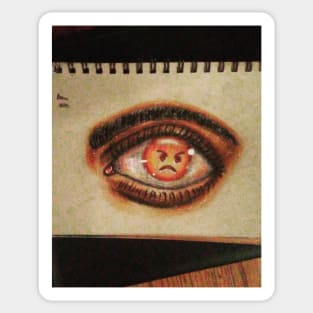 eye moji Sticker